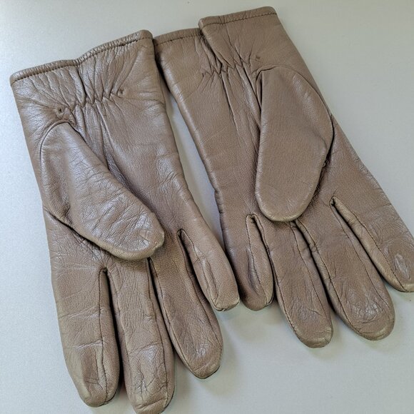 FOWNES Leather Goves Tan - Picture 2 of 6